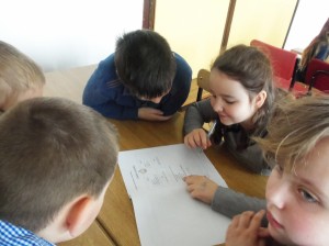 grupa uczniów z Boisk